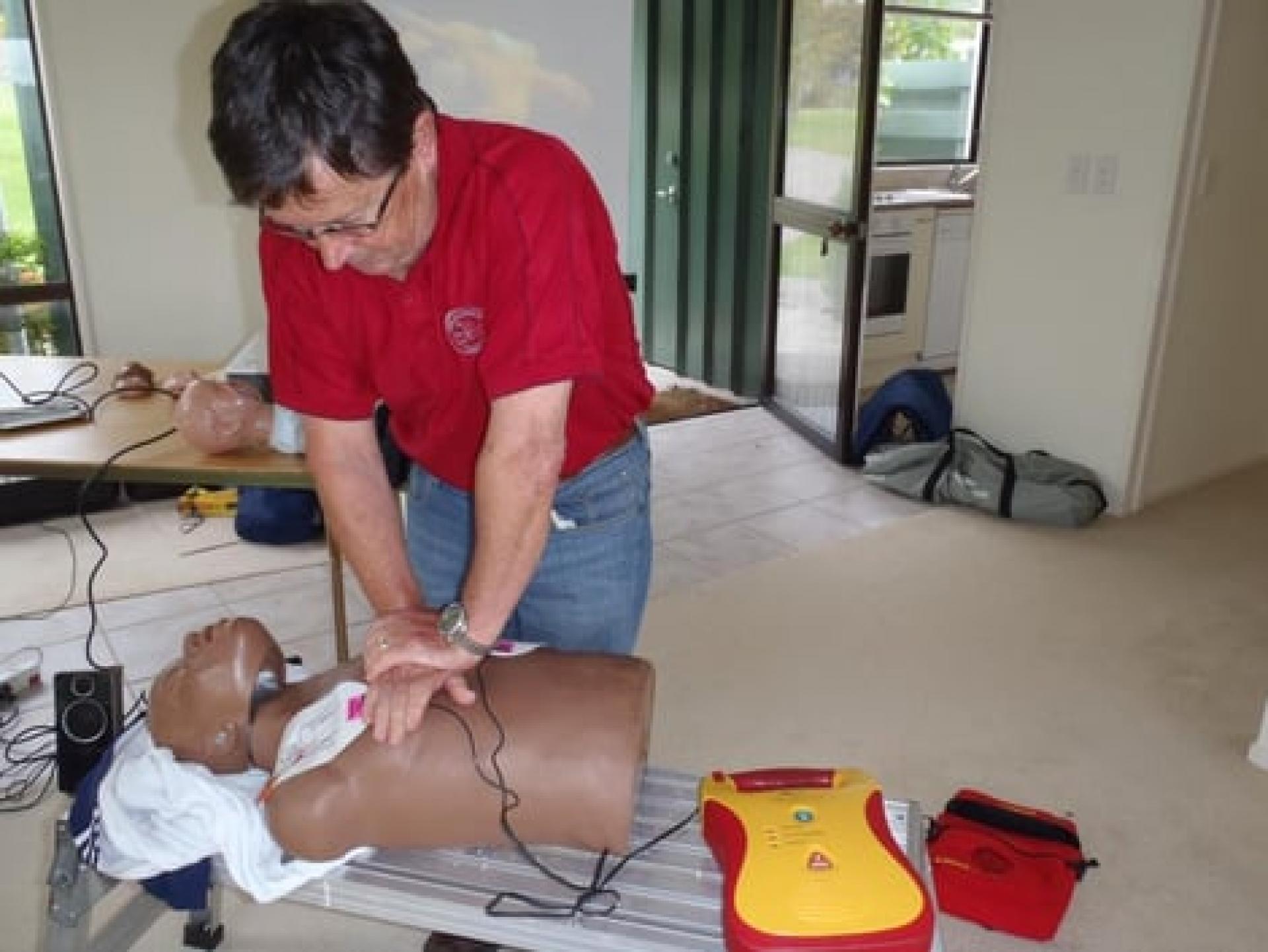 Image of Defibrillator Training
