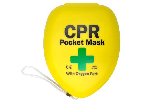 gallery image of CPR Pocket Mask With Oxygen Inlet & Case