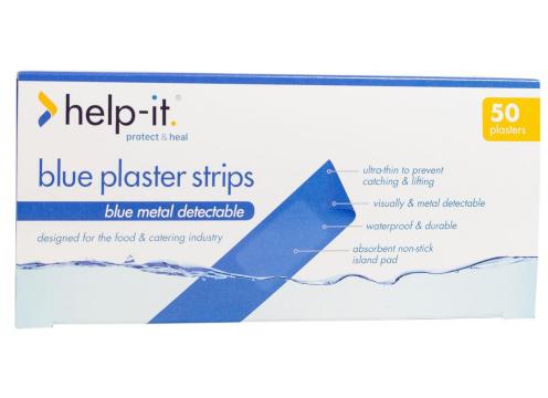 product image for Metal Detectable Extended Length Plasters - Blue (50)