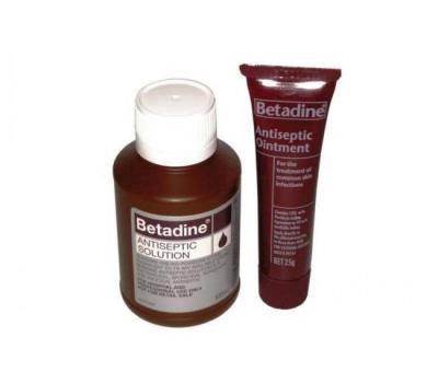 image of Betadine Antiseptic Solution - 100ml