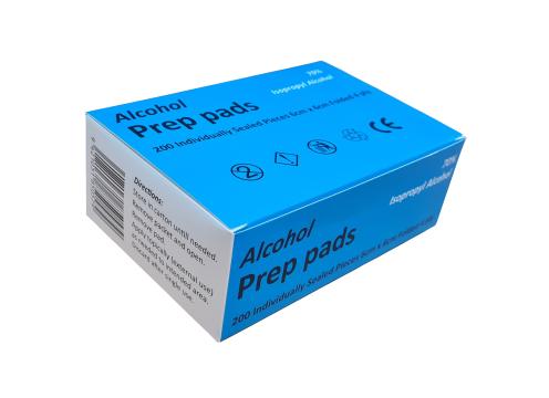 product image for Alcohol Prep Pads Box of 200
