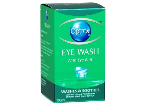 product image for Optrex Eye Wash with Eye Bath - 110ml